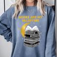 Books Are My Valentine Cute Book Lover Valentine's Day Comfort Colors Sweatshirt Denim Books Are My Valentine Cute Book Lover Valentine's Day Comfort Colors Sweatshirt Denim