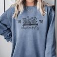 Chapter Fifty 50 Cute 50th 1975 Birthday Book Lovers Comfort Colors Sweatshirt Denim Chapter Fifty 50 Cute 50th 1975 Birthday Book Lovers Comfort Colors Sweatshirt Denim