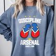 Discipline Arsenal Pinoy Nostalgia Filipino Tsinelas Comfort Colors Sweatshirt Denim Discipline Arsenal Pinoy Nostalgia Filipino Tsinelas Comfort Colors Sweatshirt Denim