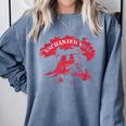 Enchanted Mesa Plateau Nostalgia Comfort Colors Sweatshirt Denim