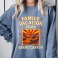 Family Vacation Grand Canyon 2026 Nostalgia Comfort Colors Sweatshirt Denim