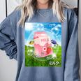 Frutiger Aero Aesthetic Tech Kawaii Strawberry Milk Fishes Raglan Baseball Tee Comfort Colors Sweatshirt Denim Frutiger Aero Aesthetic Tech Kawaii Strawberry Milk Fishes Raglan Baseball Tee Comfort Colors Sweatshirt Denim