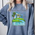 Future City Wind Power Frutiger Aero Y2K Style Ocean Comfort Colors Sweatshirt Denim Future City Wind Power Frutiger Aero Y2K Style Ocean Comfort Colors Sweatshirt Denim
