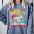 Gen X Lots Of Memories No Evidence Retro Nostalgia Humor Comfort Colors Sweatshirt Denim Gen X Lots Of Memories No Evidence Retro Nostalgia Humor Comfort Colors Sweatshirt Denim