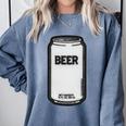 Generic Beer 1980s 80s Nostalgia Premium Tri-Blend Comfort Colors Sweatshirt Denim Generic Beer 1980s 80s Nostalgia Premium Tri-Blend Comfort Colors Sweatshirt Denim
