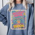 I'm From The 1900s 80s Millennial Boom Box Radio Comfort Colors Sweatshirt Denim