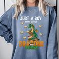 Just a Boy Who Loves Dragons And Books Reading Dragon Comfort Colors Sweatshirt Denim Just a Boy Who Loves Dragons And Books Reading Dragon Comfort Colors Sweatshirt Denim
