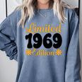 Limited 1969 Edition Retro Nostalgia Art Premium Comfort Colors Sweatshirt Denim Limited 1969 Edition Retro Nostalgia Art Premium Comfort Colors Sweatshirt Denim