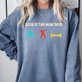 Nostalgia 2026 Is The New 2016 Vibes 2026 Is 2016 Comfort Colors Sweatshirt Denim Nostalgia 2026 Is The New 2016 Vibes 2026 Is 2016 Comfort Colors Sweatshirt Denim
