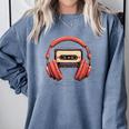 Nostalgia Cassette Men Women 80s 90s Retro Mixtape Tape Comfort Colors Sweatshirt Denim Nostalgia Cassette Men Women 80s 90s Retro Mixtape Tape Comfort Colors Sweatshirt Denim