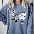 Nostalgia By EvanTube Roll The Dice Comfort Colors Sweatshirt Denim Nostalgia By EvanTube Roll The Dice Comfort Colors Sweatshirt Denim