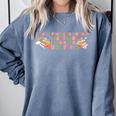 Some People Train For Marathons I Train For Book Fairs Comfort Colors Sweatshirt Denim
