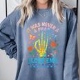 It Was Never A Phase Elder Emo Nostalgia Comfort Colors Sweatshirt Denim
