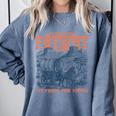 Please Be Patient With Me I'm From The 1900s Birthday Comfort Colors Sweatshirt Denim
