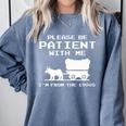 Please Patient I'm From The 1900s Boomer Meme Premium Comfort Colors Sweatshirt Denim Please Patient I'm From The 1900s Boomer Meme Premium Comfort Colors Sweatshirt Denim