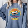Please Be Patient With Me I'm From The 1900s Dad Comfort Colors Sweatshirt Denim