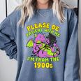 Please Be Patient I'm From The 1900s Dragon Men Women Premium Tri-Blend Comfort Colors Sweatshirt Denim