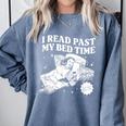 I Read Past My Bedtime Late Night Readers Book Club Comfort Colors Sweatshirt Denim I Read Past My Bedtime Late Night Readers Book Club Comfort Colors Sweatshirt Denim