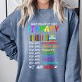 Retro Librarian Book Reader Library Book Reading Comfort Colors Sweatshirt Denim Retro Librarian Book Reader Library Book Reading Comfort Colors Sweatshirt Denim