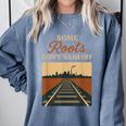 Rust Belt Midwest Nostalgia Steel Town Working Class Pride Comfort Colors Sweatshirt Denim