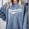 Throwback Northside T-Ball Youth Baseball Retro Nostalgia Premium Comfort Colors Sweatshirt Denim