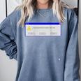 Windows Xp Error Comfort Colors Sweatshirt Denim Windows Xp Error Comfort Colors Sweatshirt Denim