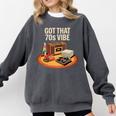 1970s 70s Reunion Nostalgia Memories Music School Grew Up Premium Tri-Blend Comfort Colors Sweatshirt Pepper
