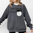 1st Grade Nailed It Kids Graduation TShirt Second Grade Comfort Colors Sweatshirt Pepper