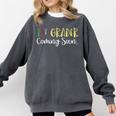 1st Grader Coming Soon Kindergarten Graduation Comfort Colors Sweatshirt Pepper