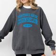 2019 Graduation For Substance Abuse Counselor Comfort Colors Sweatshirt Pepper