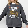 2019 High School Graduation Gamer Graduation Comfort Colors Sweatshirt Pepper
