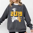 2019 High School Graduation Shirt Gamer Graduate Comfort Colors Sweatshirt Pepper
