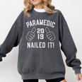2019 Paramedic Graduation Comfort Colors Sweatshirt Pepper