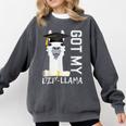 2022 Graduate Graduation For Him Her Got My Dip-Llama Comfort Colors Sweatshirt Pepper