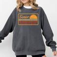 2025 Graduation Highschool Senior Sunset Comfort Colors Sweatshirt Pepper