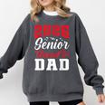 2026 Senior Band Dad Class Of 2026 Band Parent Graduation Comfort Colors Sweatshirt Pepper