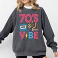 70s Retro Style Roller Skate Cassette Music Nostalgia Comfort Colors Sweatshirt Pepper 70s Retro Style Roller Skate Cassette Music Nostalgia Comfort Colors Sweatshirt Pepper