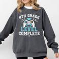 8th Grade Level Complete Graduation 2025 Class Eighth Grade Comfort Colors Sweatshirt Pepper