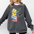 90s Retro Cassette And Walkman Nostalgia Graphic Tee Comfort Colors Sweatshirt Pepper
