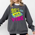 90's Vibe Retro Style Cassette Tape Nostalgia 1990s Party Premium Tri-Blend Comfort Colors Sweatshirt Pepper 90's Vibe Retro Style Cassette Tape Nostalgia 1990s Party Premium Tri-Blend Comfort Colors Sweatshirt Pepper