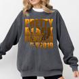African American Girl Graduation Shirt Senior 2019 Comfort Colors Sweatshirt Pepper