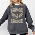 Antisocial Butterfly Quote Socially Selective Introvert Comfort Colors Sweatshirt Pepper Antisocial Butterfly Quote Socially Selective Introvert Comfort Colors Sweatshirt Pepper