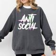 Antisocial Introvert I Hate People Antisocial Club EDM Premium Tri-Blend Comfort Colors Sweatshirt Pepper Antisocial Introvert I Hate People Antisocial Club EDM Premium Tri-Blend Comfort Colors Sweatshirt Pepper