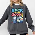 Back To The 2000s Retro Nostalgia Premium Tri-Blend Comfort Colors Sweatshirt Pepper