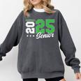 Baseball Senior Night Baseball Senior 2025 Graduation 61 Comfort Colors Sweatshirt Pepper