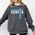 Basketball Senior Night Basketball Senior 2025 Graduation 40 Comfort Colors Sweatshirt Pepper