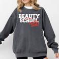 Beauty School Graduation Class Of 2018 Comfort Colors Sweatshirt Pepper