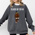 Bigfoot Graduation Shirt Class Of 2018 College Boys Comfort Colors Sweatshirt Pepper