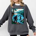 Bigfoot Sasquatch Loch Ness Monster Introvert Bruh Comfort Colors Sweatshirt Pepper Bigfoot Sasquatch Loch Ness Monster Introvert Bruh Comfort Colors Sweatshirt Pepper