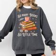 Book Reading Kafee Librarian Vele Books And Little Time Comfort Colors Sweatshirt Pepper Book Reading Kafee Librarian Vele Books And Little Time Comfort Colors Sweatshirt Pepper